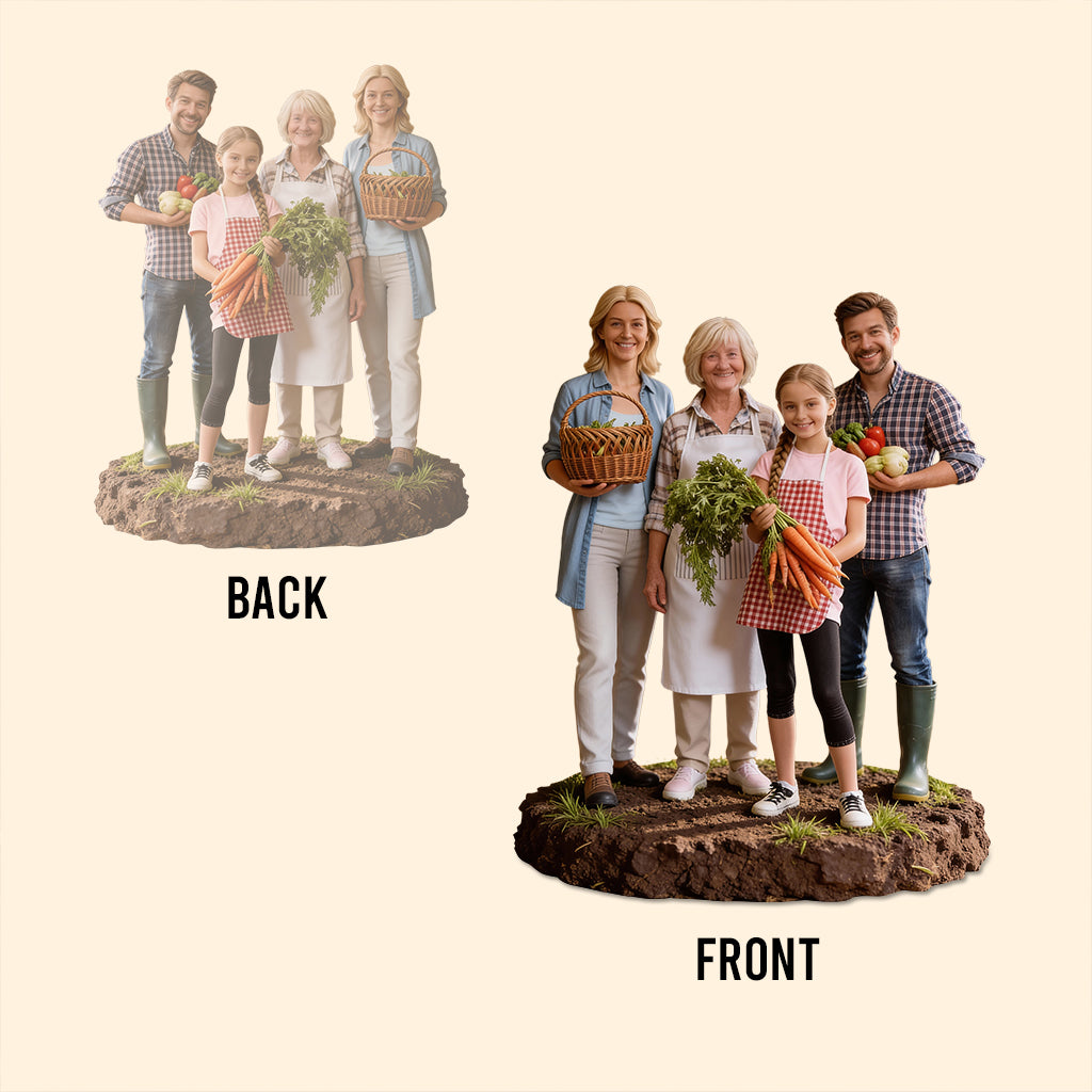 Farmer Gift - Personalized Farmer Custom Shaped Acrylic Plaque