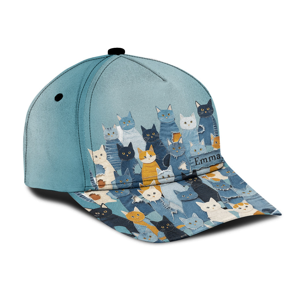 Casquette classique personnalisée pour les amoureux des chats