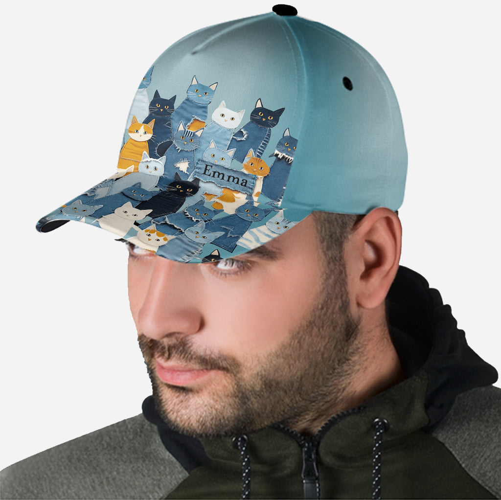 Casquette classique personnalisée pour les amoureux des chats