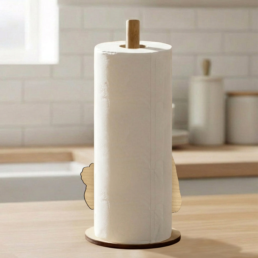 Coffee Isn't Gonna Brew Itself - Personalized Coffee Paper Towel Stand