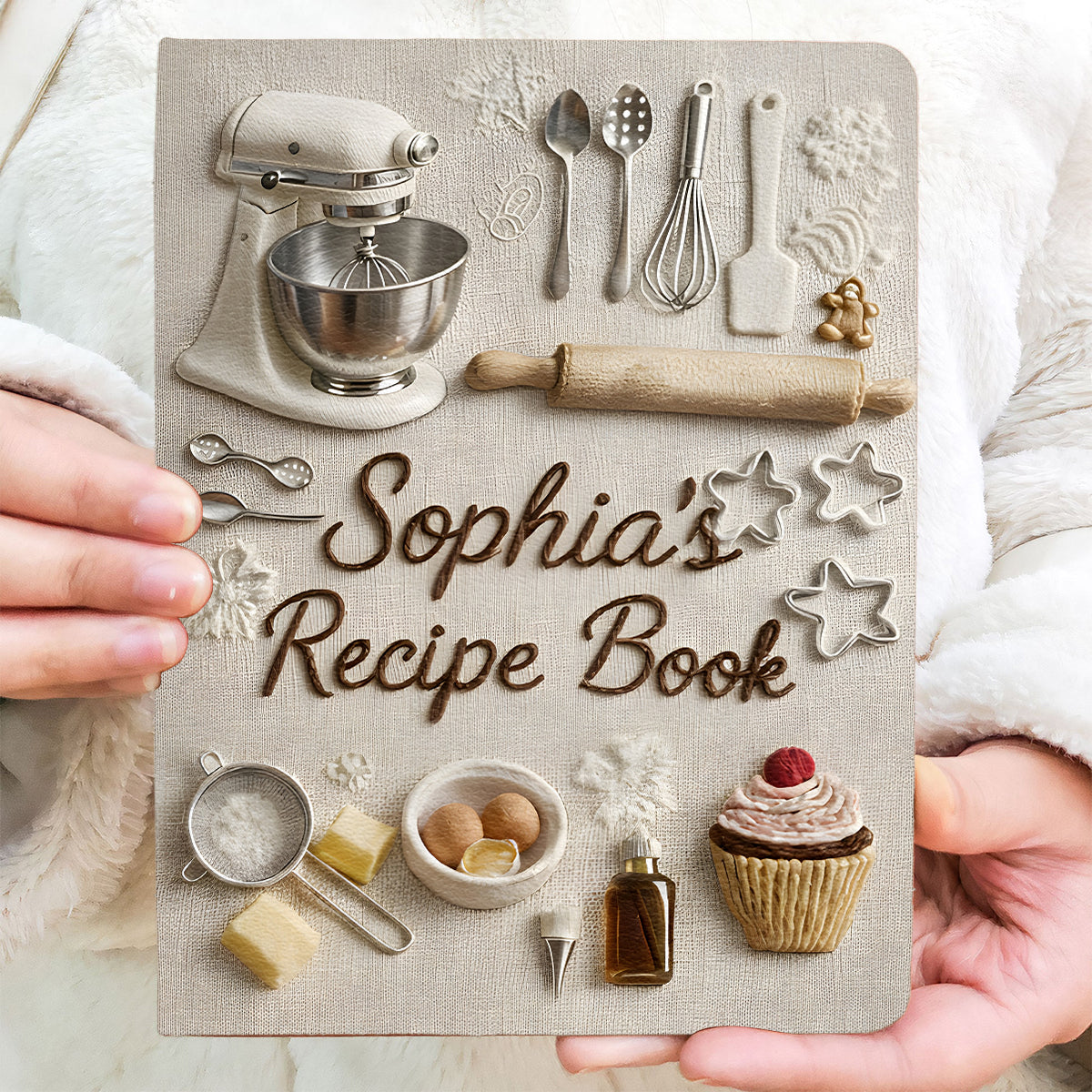 Love Baking - Personalized Baking Leather Journal