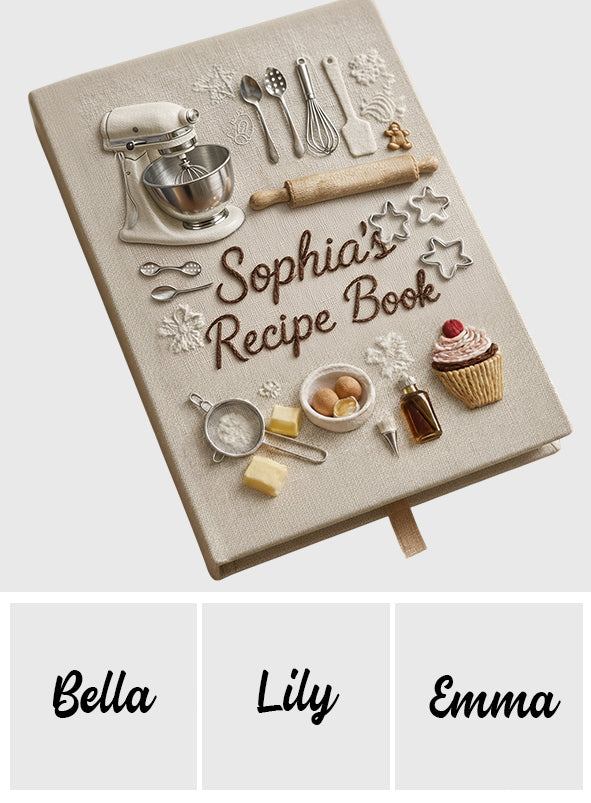 Love Baking - Personalized Baking Leather Journal