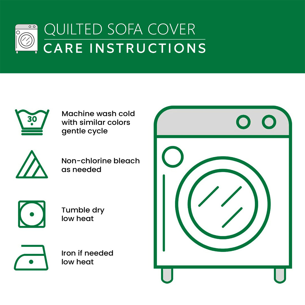 Toi et moi - Housse de canapé personnalisée sur le thème de la chasse