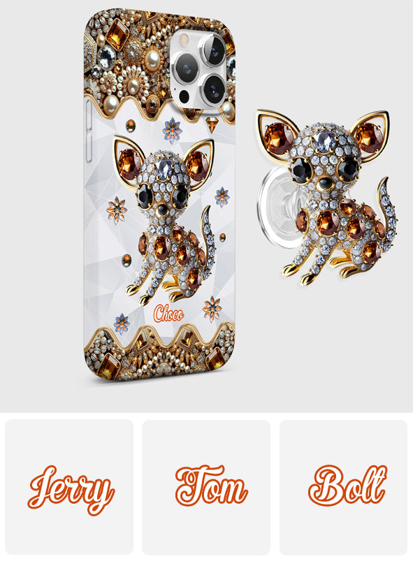 Love Chihuahuas - Personalized Dog Full Print Phone Case