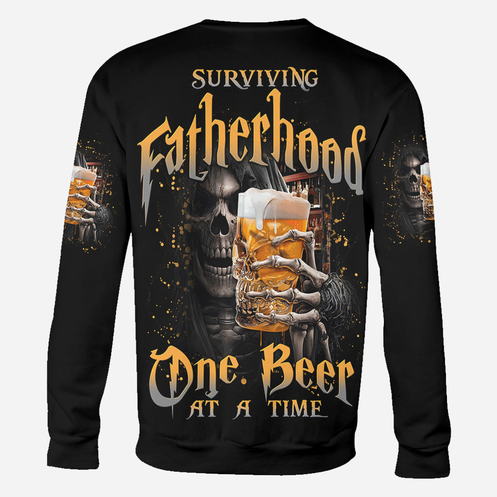 Survivre à la paternité - T-shirt personnalisé pour papa