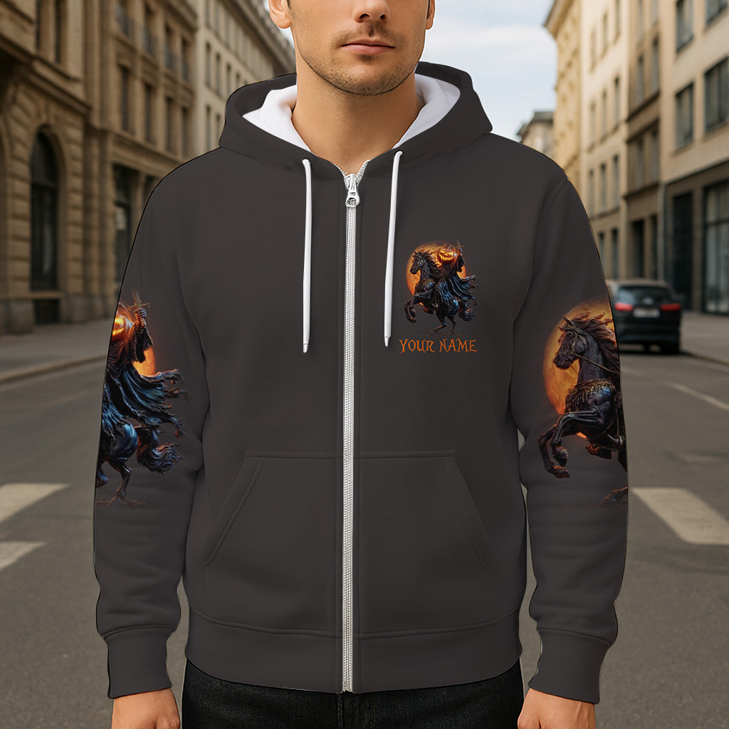 Bonjour les ténèbres - T-shirt personnalisé avec crâne intégral