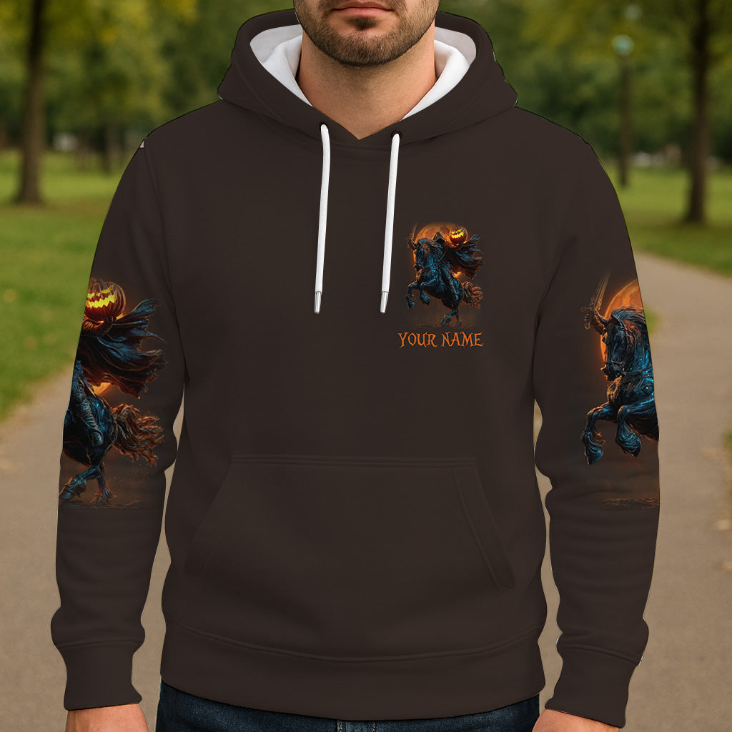 Bonjour les ténèbres - T-shirt personnalisé avec crâne intégral