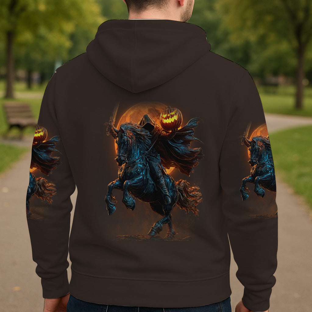 Bonjour les ténèbres - T-shirt personnalisé avec crâne intégral