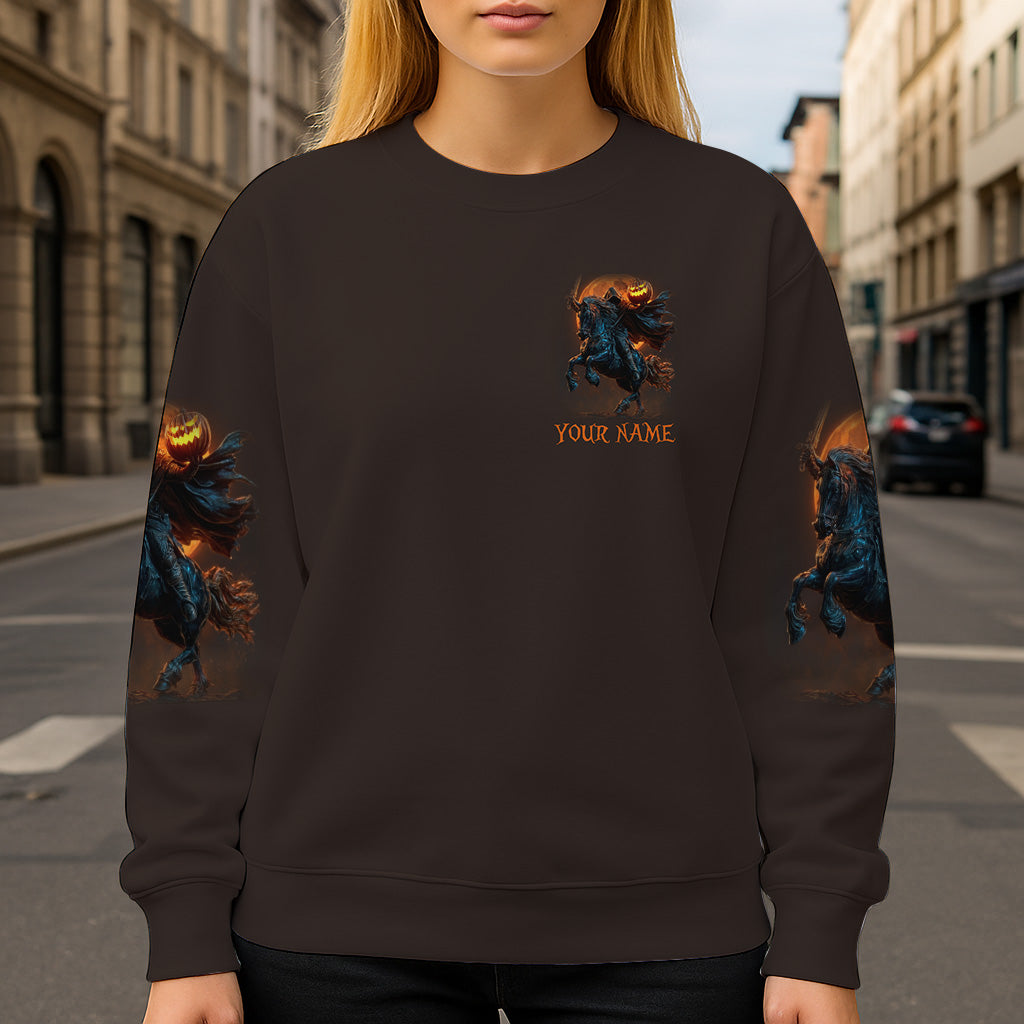 Bonjour les ténèbres - T-shirt personnalisé avec crâne intégral