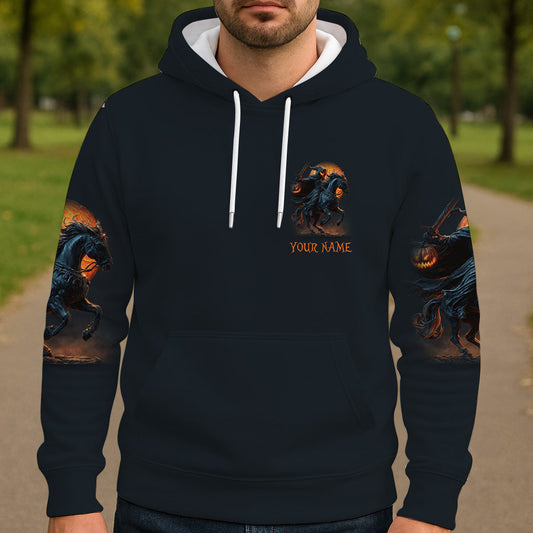 Bonjour les ténèbres - T-shirt personnalisé avec crâne intégral