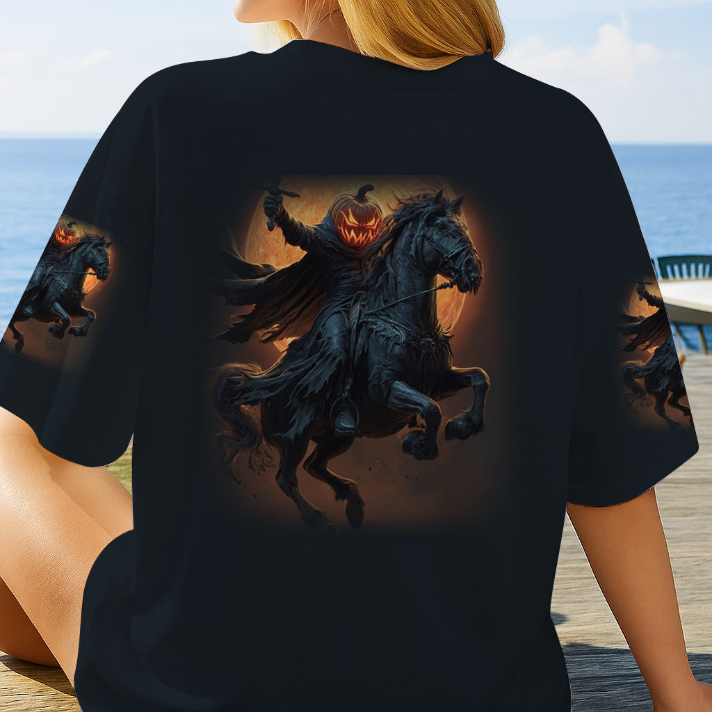 Bonjour les ténèbres - T-shirt personnalisé avec crâne intégral