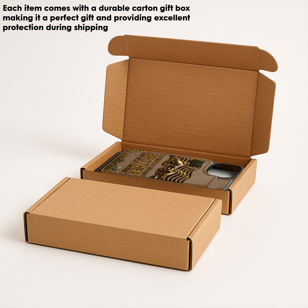 Félicitations pour être mon frère ! – Étui portefeuille personnalisé pour frère/sœur