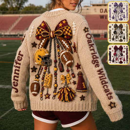 Esprit Football Scolaire - Cardigan de Football Personnalisé