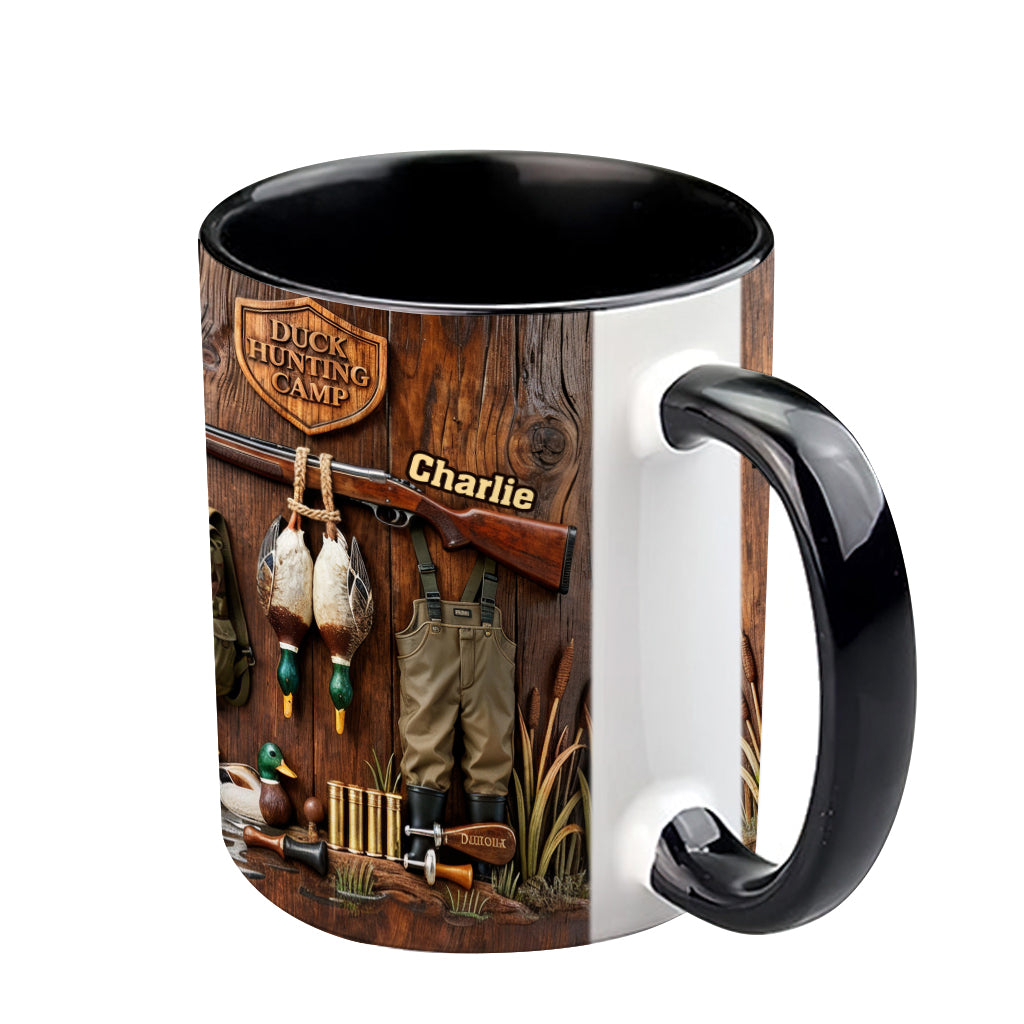 Duck Hunting Season - Personalized Hunting Accent Mug