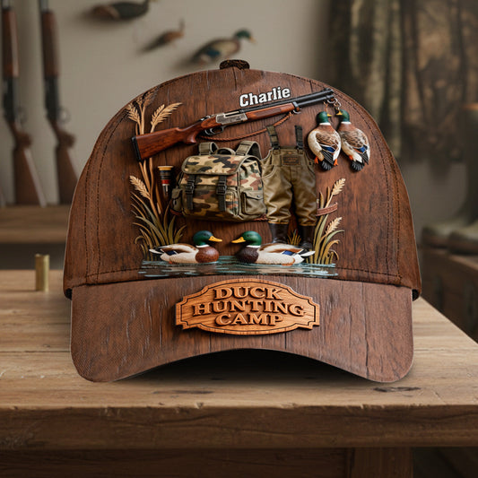 Duck Hunting Season - Personalized Hunting Classic Cap