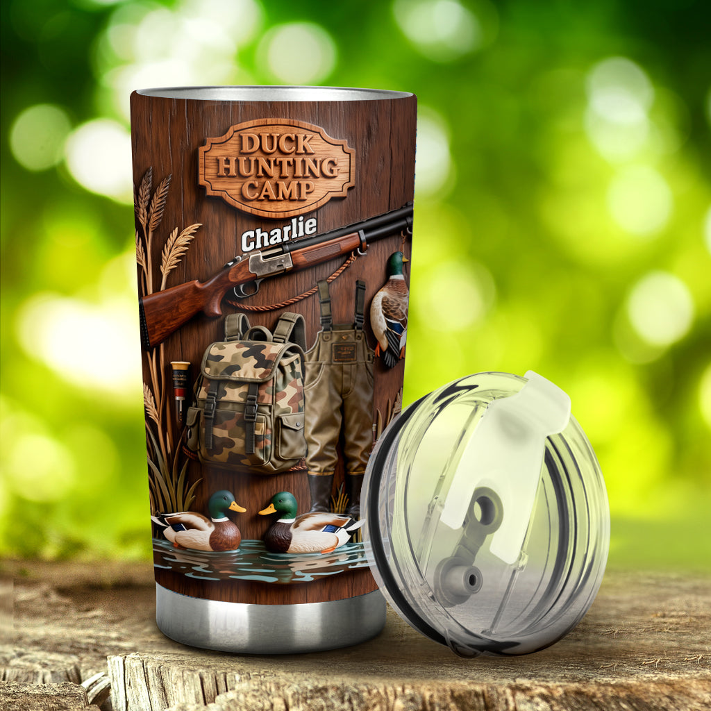 Duck Hunting Season - Personalized Hunting Tumbler