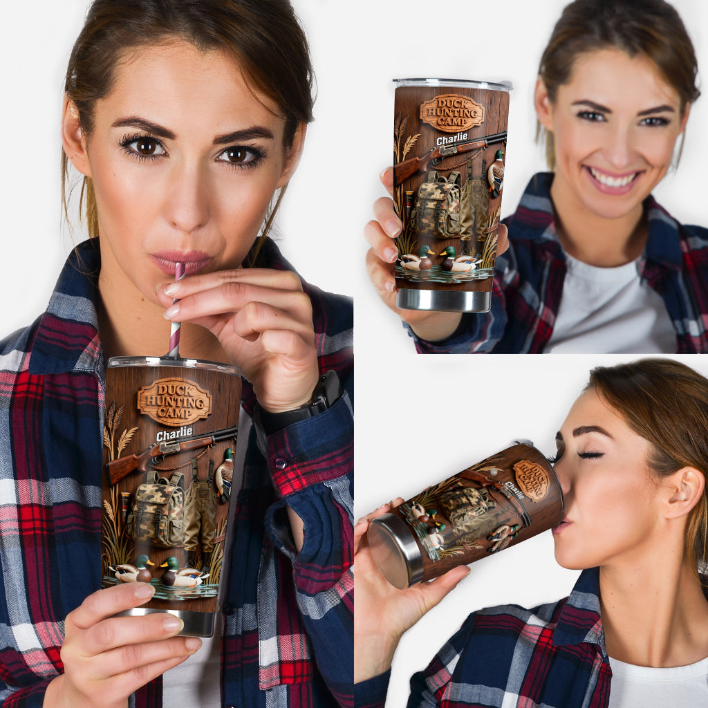 Duck Hunting Season - Personalized Hunting Tumbler