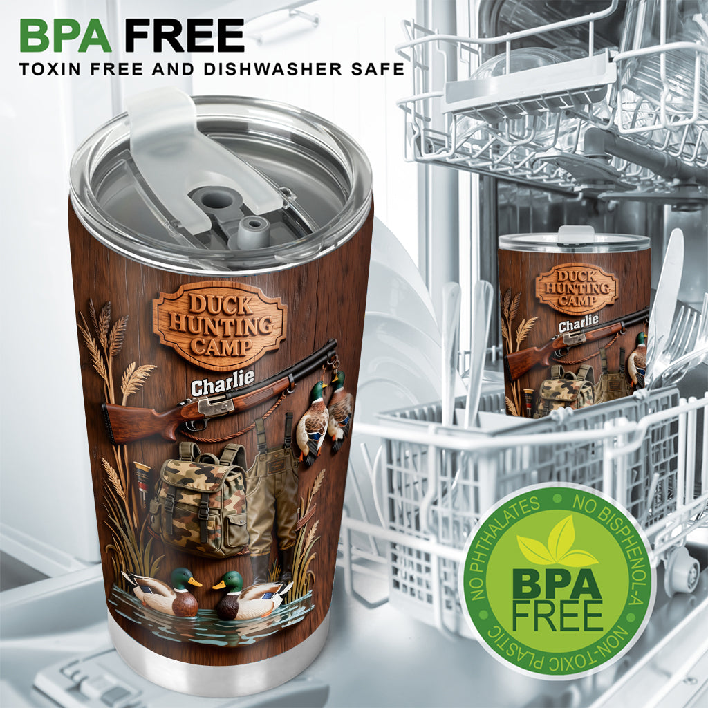 Duck Hunting Season - Personalized Hunting Tumbler