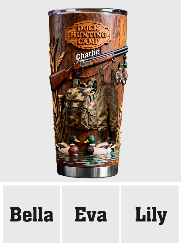 Duck Hunting Season - Personalized Hunting Tumbler