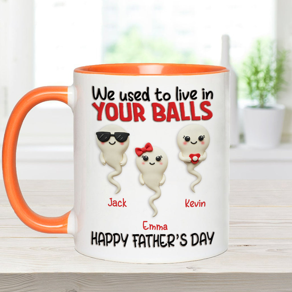 Thanks Mom - Personalized Mother Accent Mug