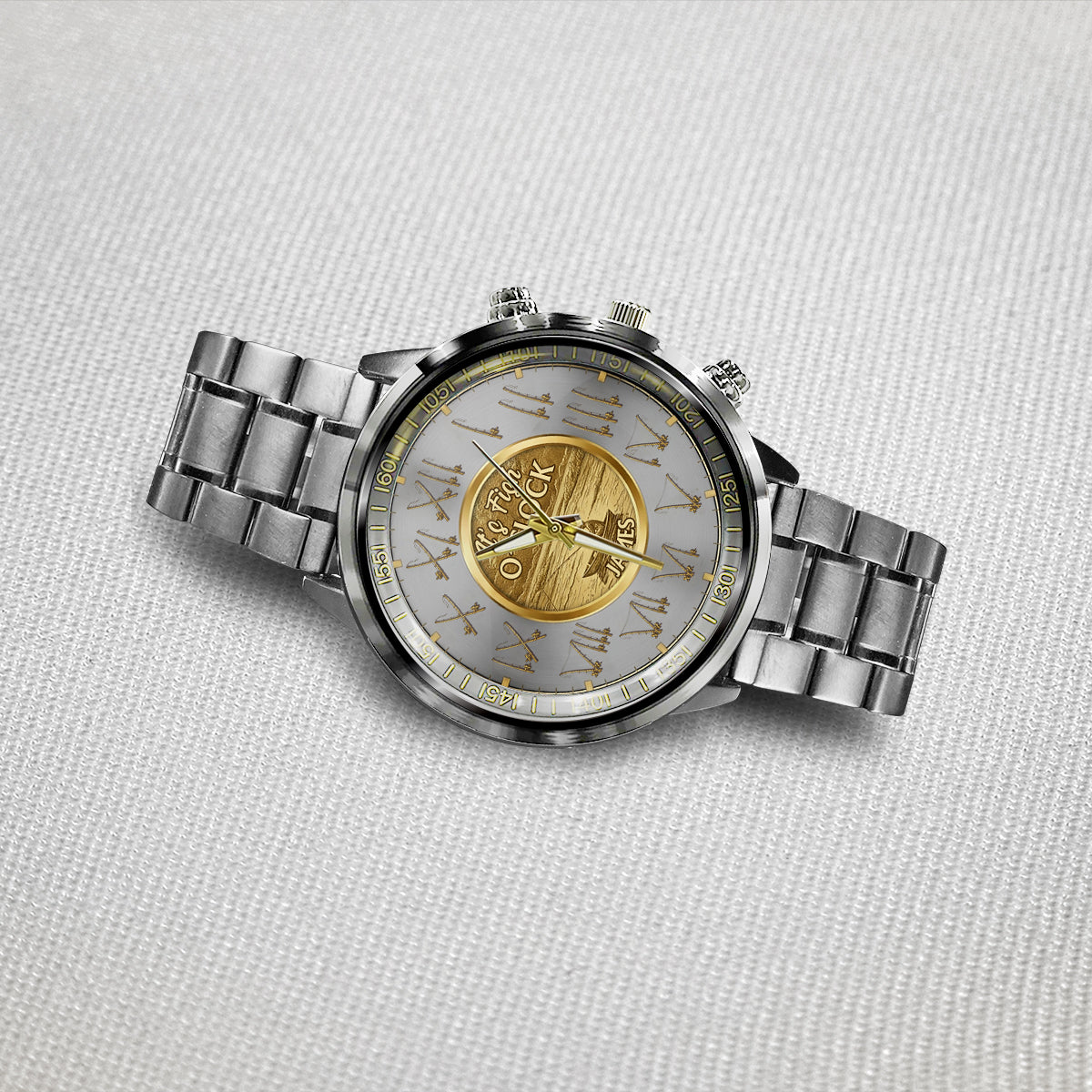 C'est l'heure du poisson ! - Montre de pêche personnalisée