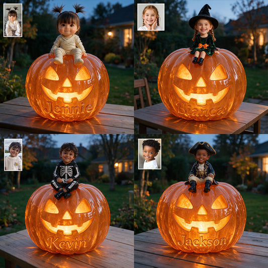 Little Pumpkin - Personalized Kid Solar Acrylic Light