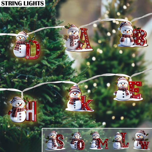 Happy Family - Personalized Family String Lights