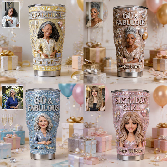 Tasse d'anniversaire personnalisée - Photo personnalisée