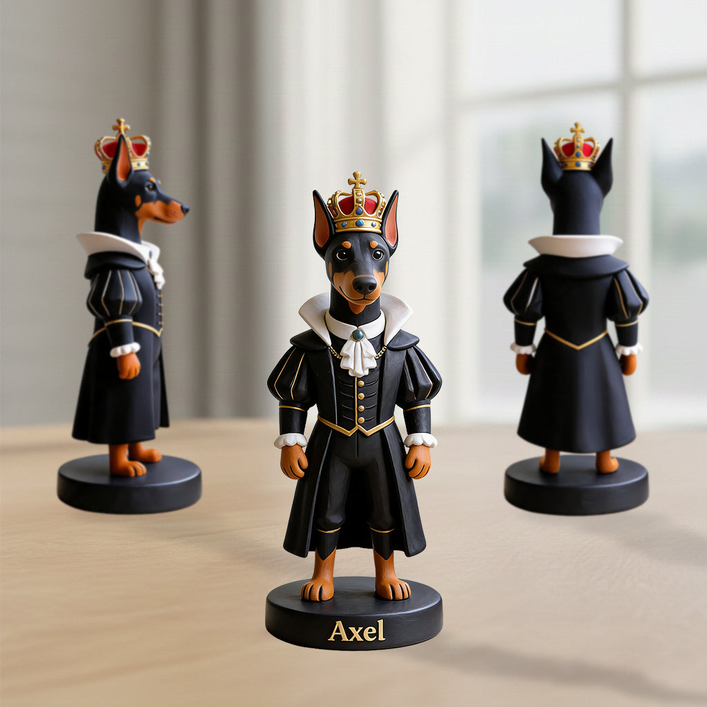 Figurine 3D Premium Personnalisée - Tout Photo Royal Pet
