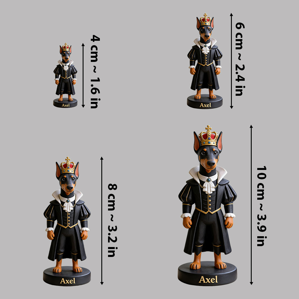 Figurine 3D Premium Personnalisée - Tout Photo Royal Pet