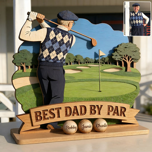 Meilleur Papa Parfait - Père Personnalisé 3 Couches Autonome