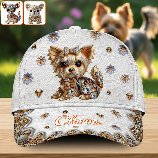 I Love My Dogs - Personalized Dog Classic Cap