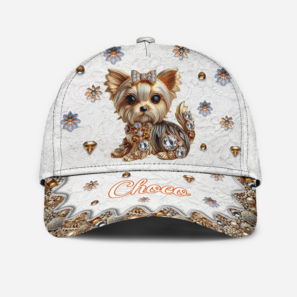 I Love My Dogs - Personalized Dog Classic Cap