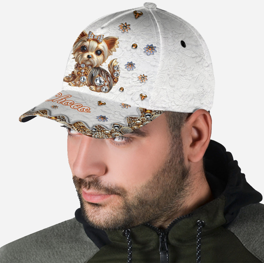 I Love My Dogs - Personalized Dog Classic Cap