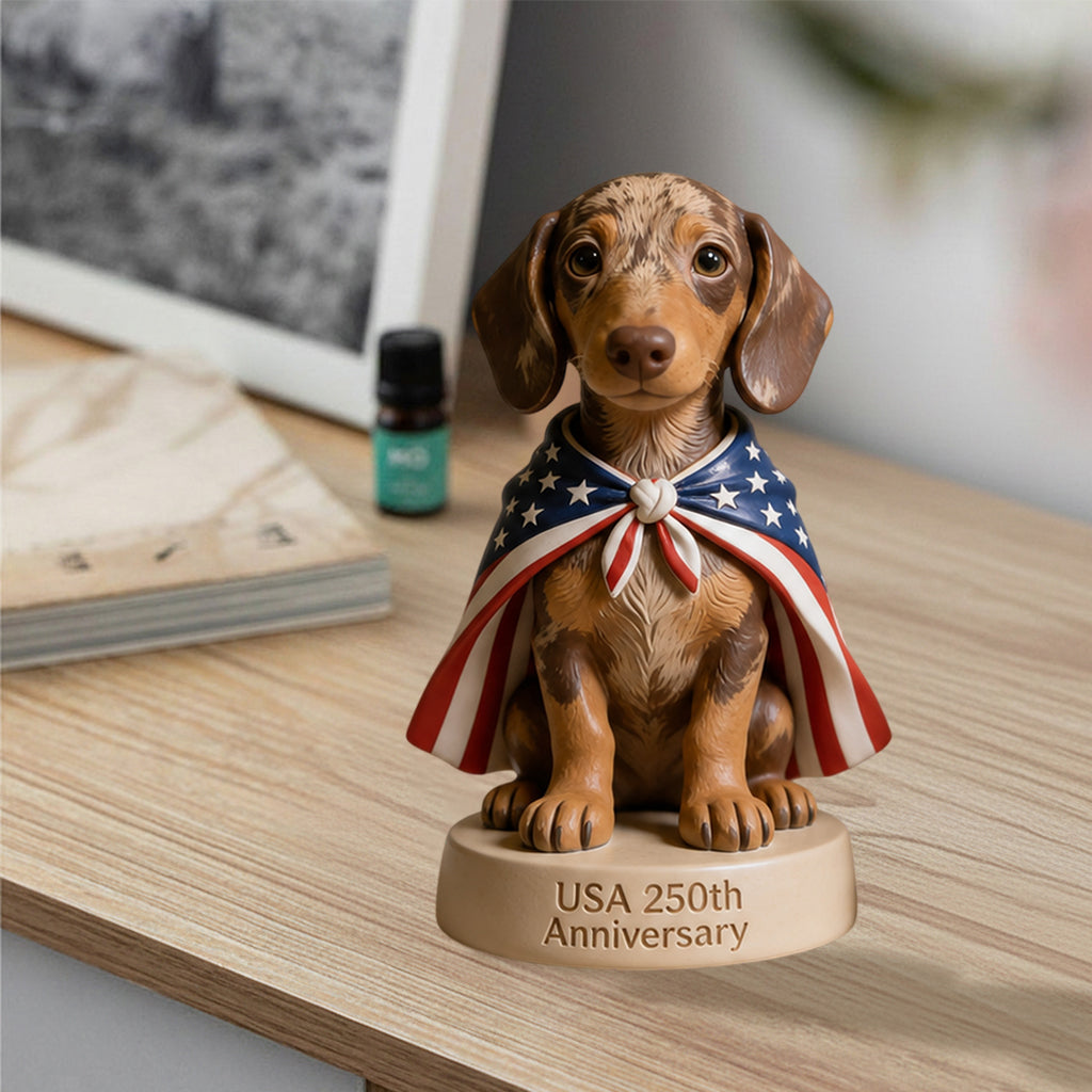 250th Anniversary - Personalized Dog Premium 3D Figurine