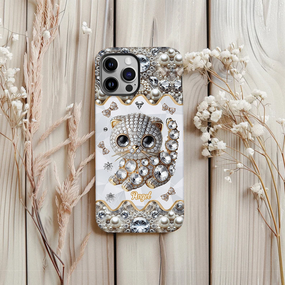 Love Scottish Fold - Personalized Cat Full Print Phone Case