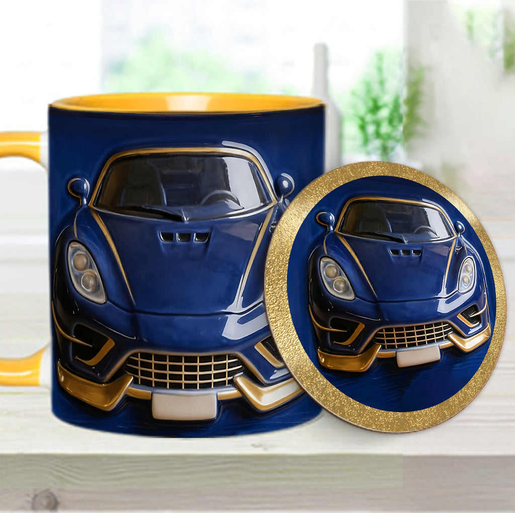 Your Car - Personalized Car Lover Accent Mug & Coaster