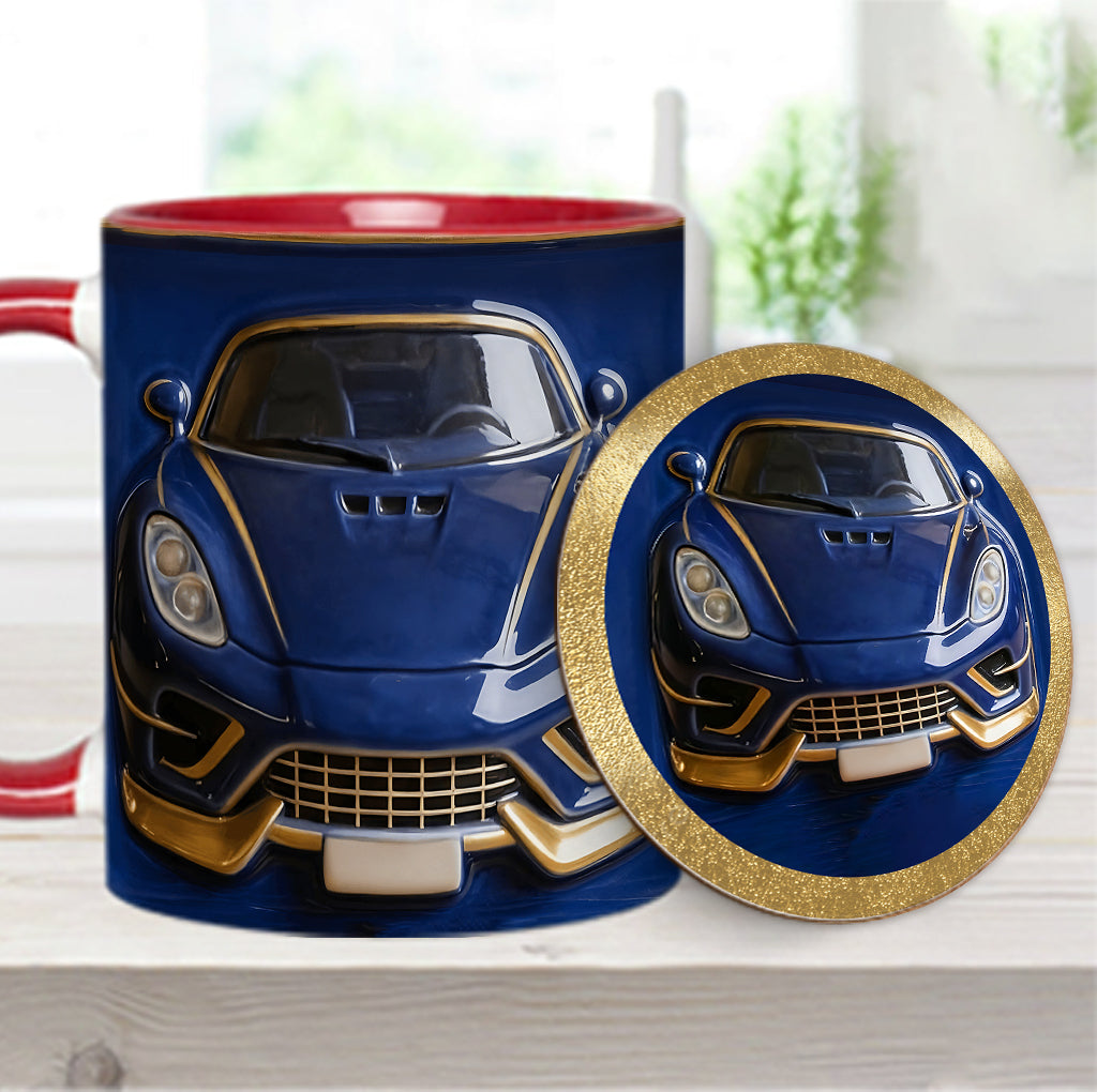 Your Car - Personalized Car Lover Accent Mug & Coaster