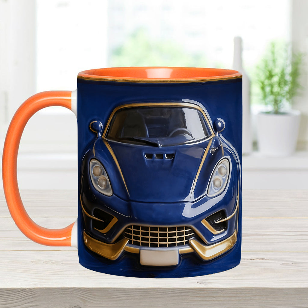 Your Car - Personalized Car Lover Accent Mug & Coaster