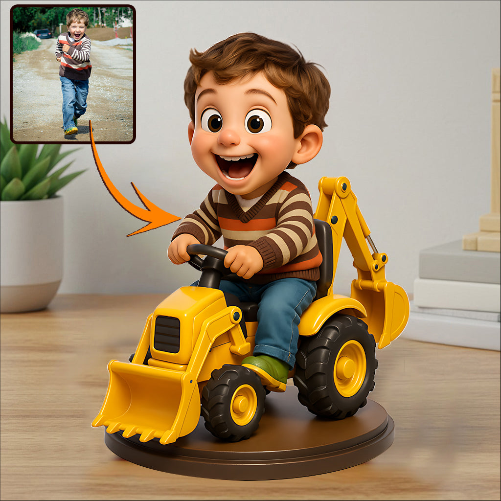 Figurine personnalisée à partir de n'importe quelle photo - Plaque acrylique personnalisée pour enfant