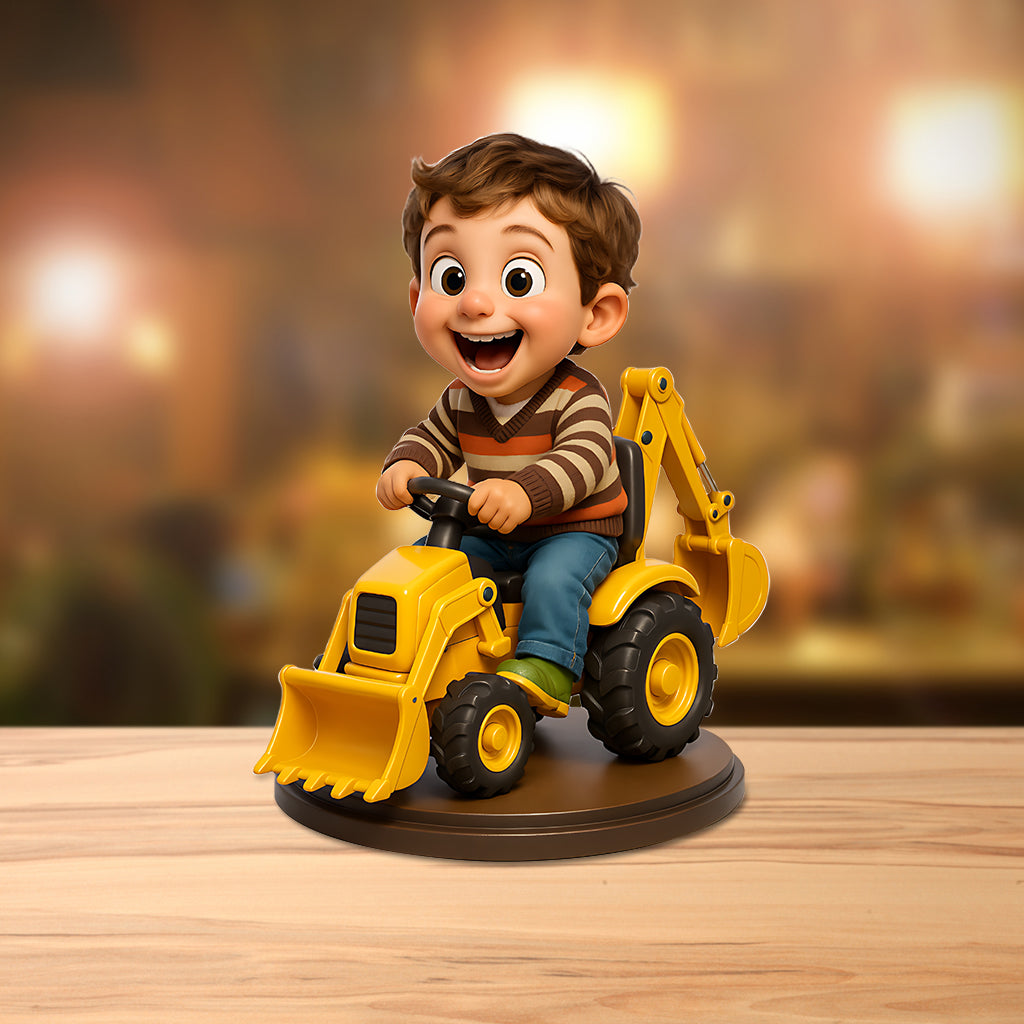 Figurine personnalisée à partir de n'importe quelle photo - Plaque acrylique personnalisée pour enfant