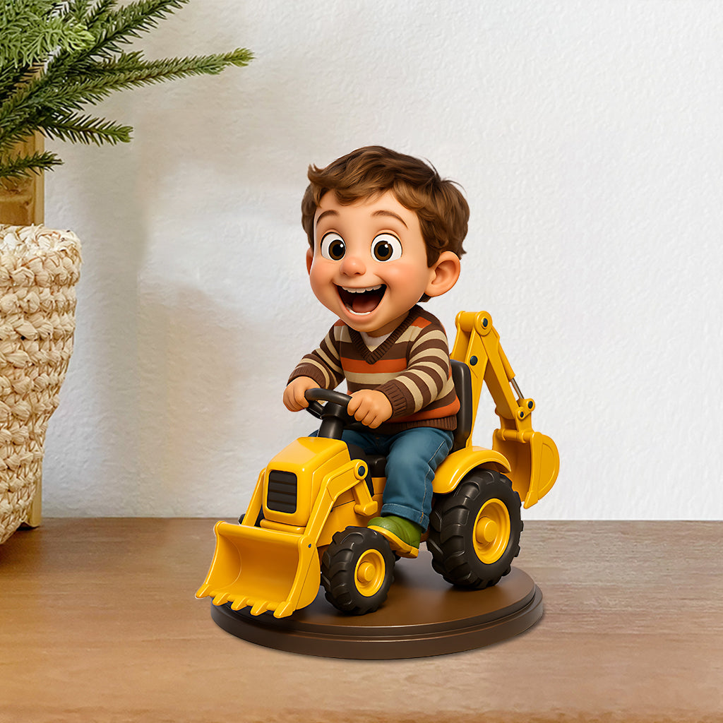 Figurine personnalisée à partir de n'importe quelle photo - Plaque acrylique personnalisée pour enfant