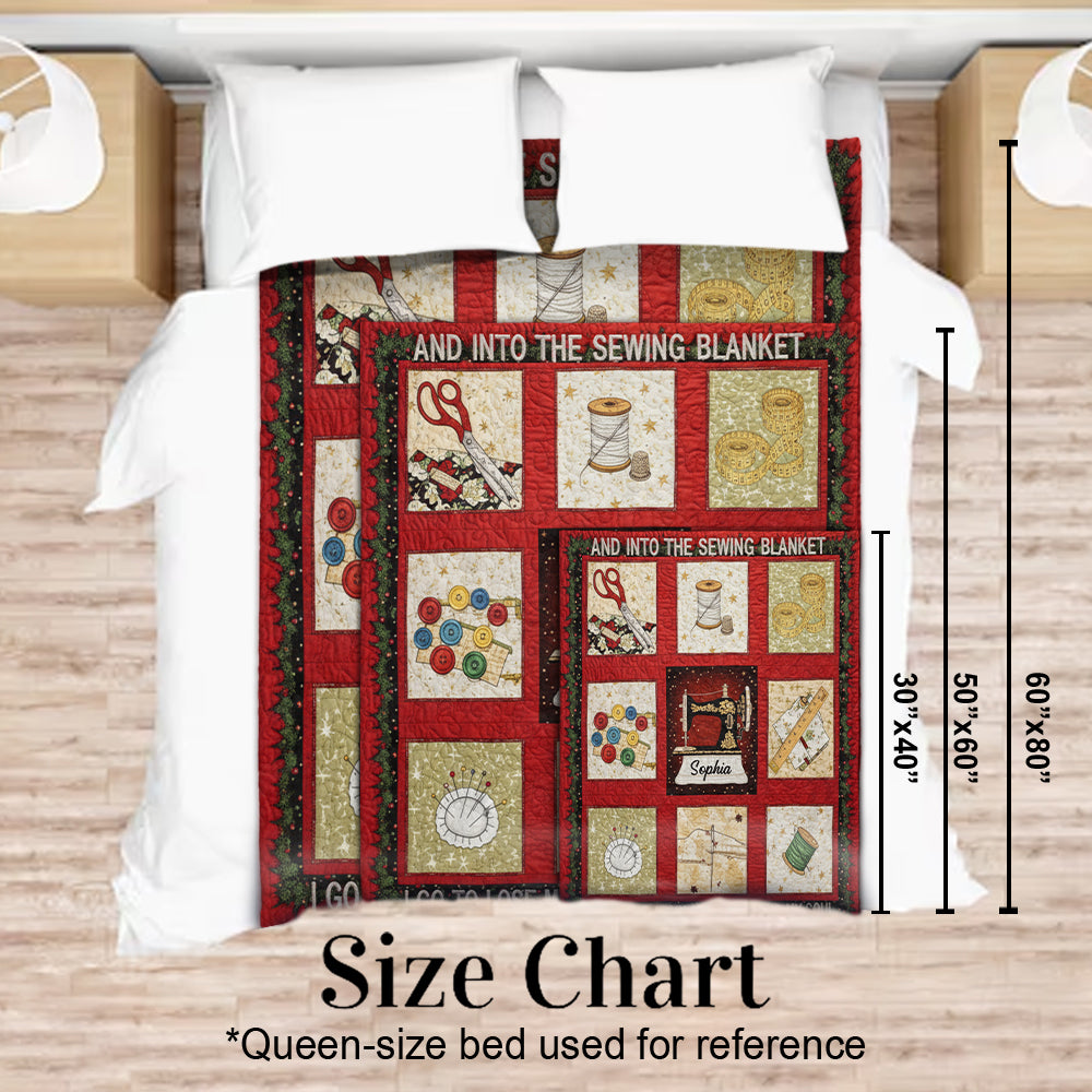 La couture est ma thérapie - Couverture de couture personnalisée