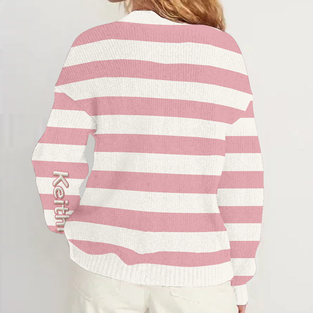 Custom Any Photo, Any Theme - Personalized Self Love Cardigan Sweater