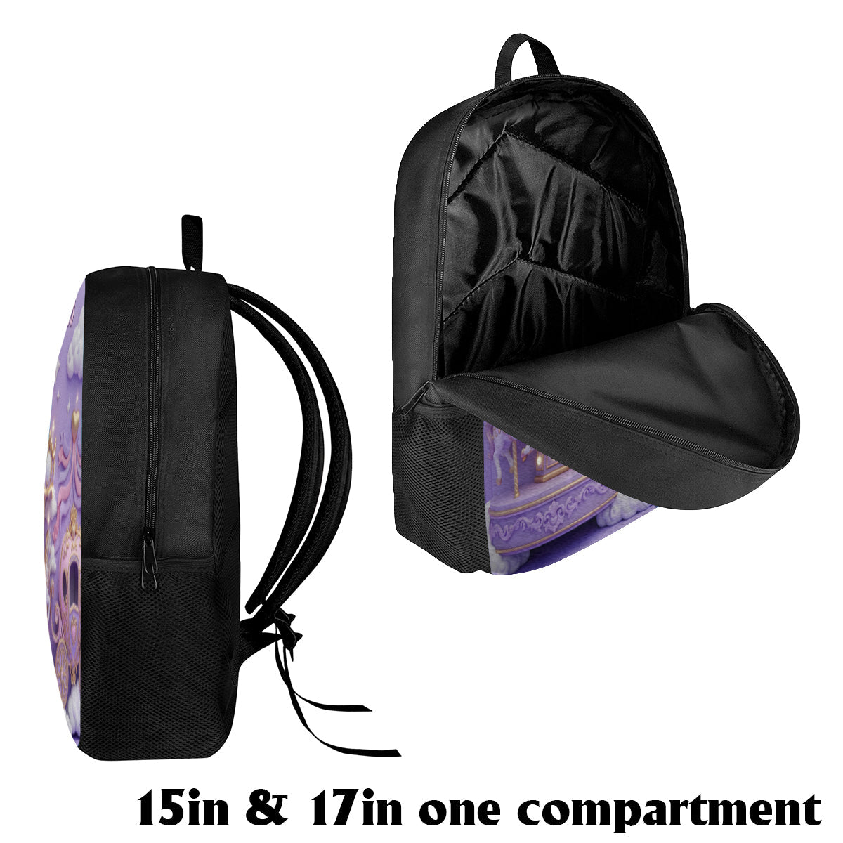 Magic Land - Gift For Daughter Granddaughter - Personalized Kid Multifunctional Backpack