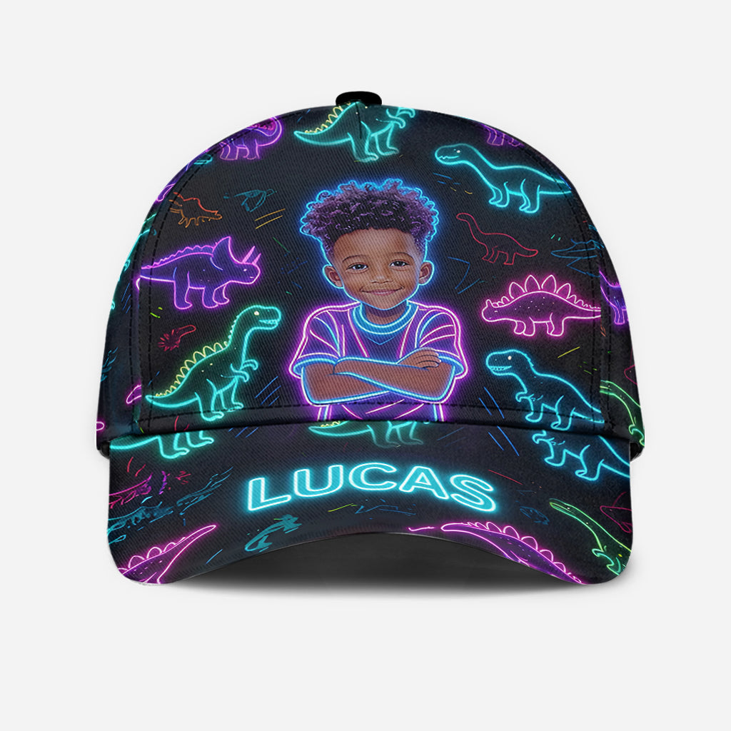 Casquette Classique Personnalisée avec Motif Dinosaure - Enfant