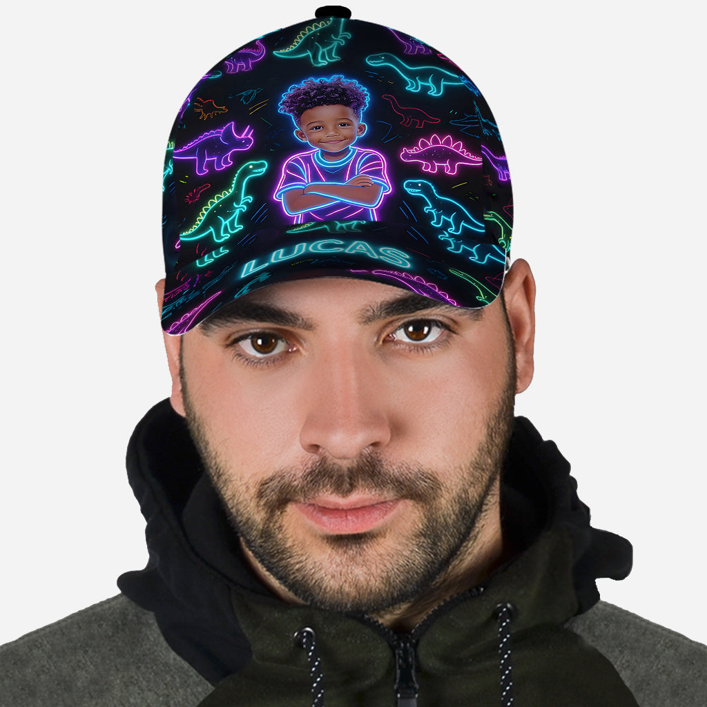 Casquette Classique Personnalisée avec Motif Dinosaure - Enfant