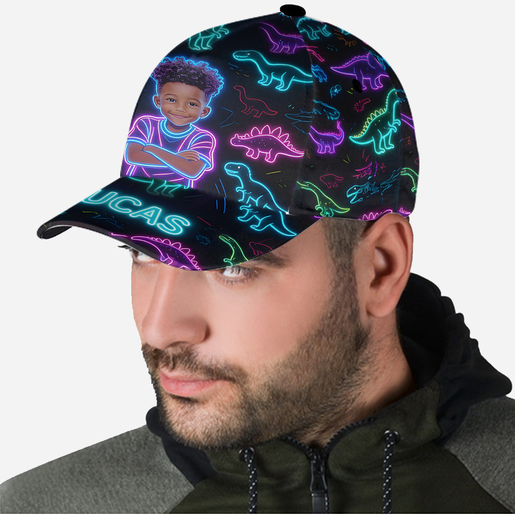 Casquette Classique Personnalisée avec Motif Dinosaure - Enfant