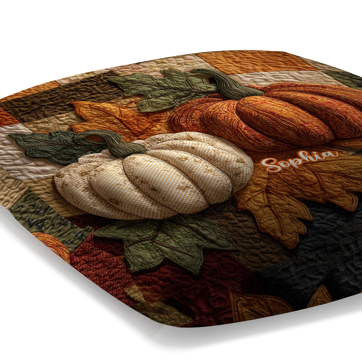 Coussin décoratif personnalisé pour l'automne