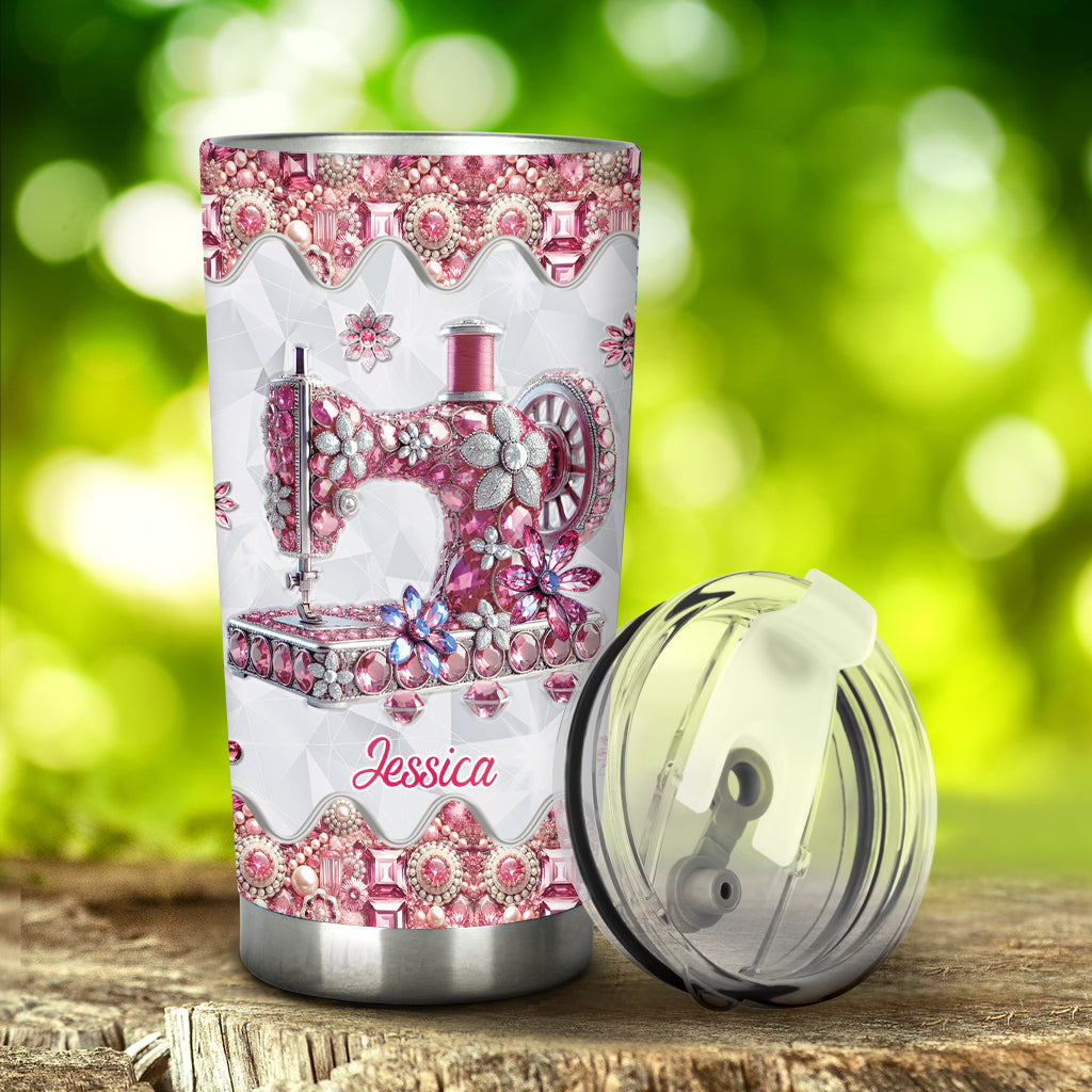 Love Sewing - Personalized Sewing Tumbler
